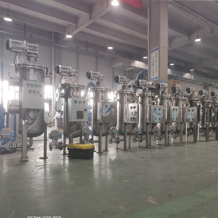 全自動(dòng)Y型自清洗過濾器 DN80自動(dòng)排污 不銹鋼刷式濾網(wǎng)